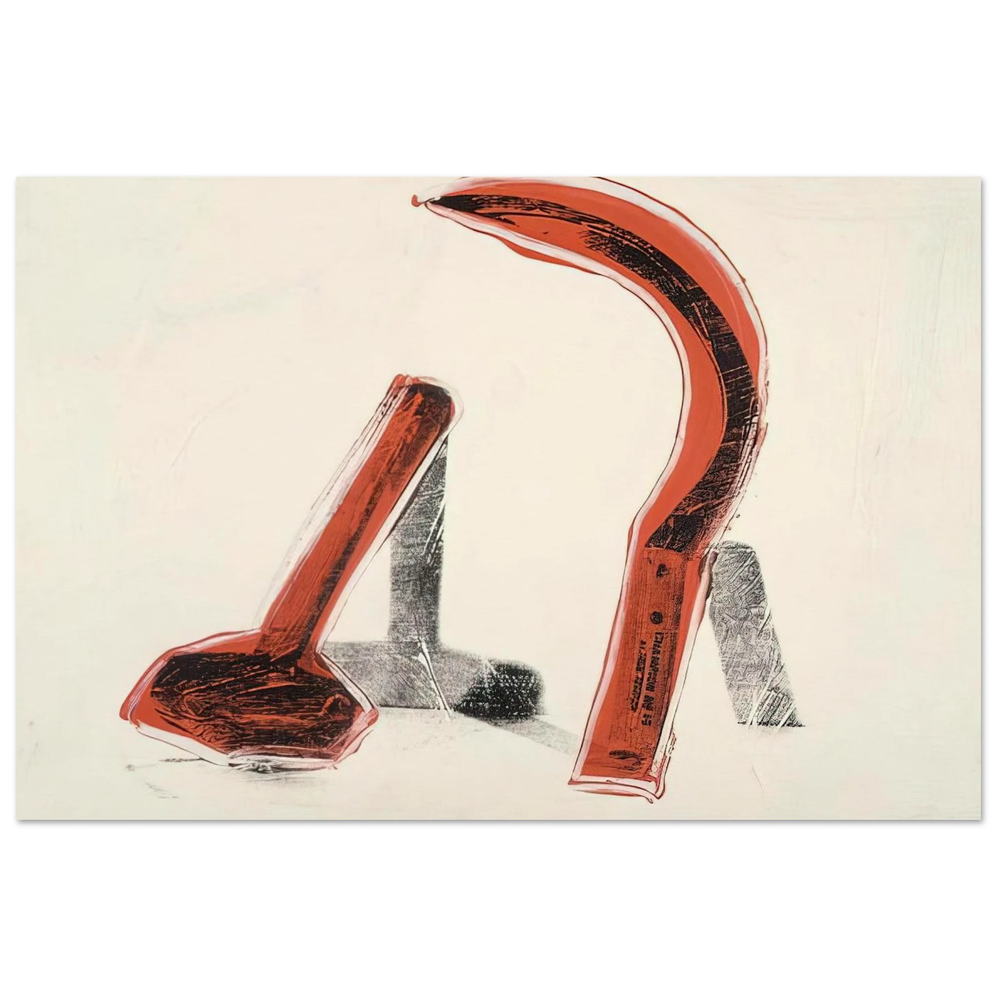 Hammer and Sickle Poster | Andy Warhol Poster | Andy Warhol Prints