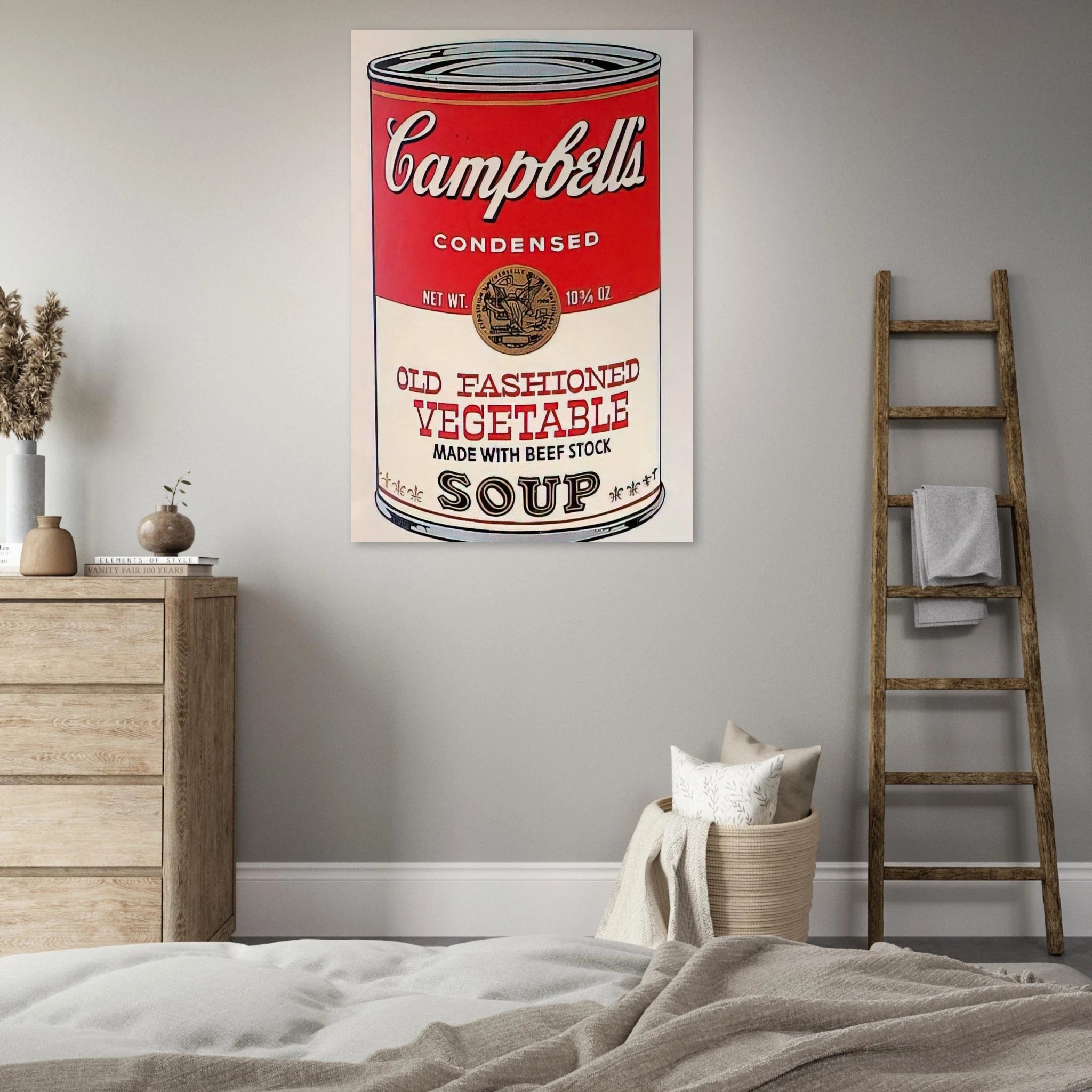 Campbell's Soup Can  Old Fashioned Vegetable  Poster | Andy Warhol Poster | Andy Warhol Prints