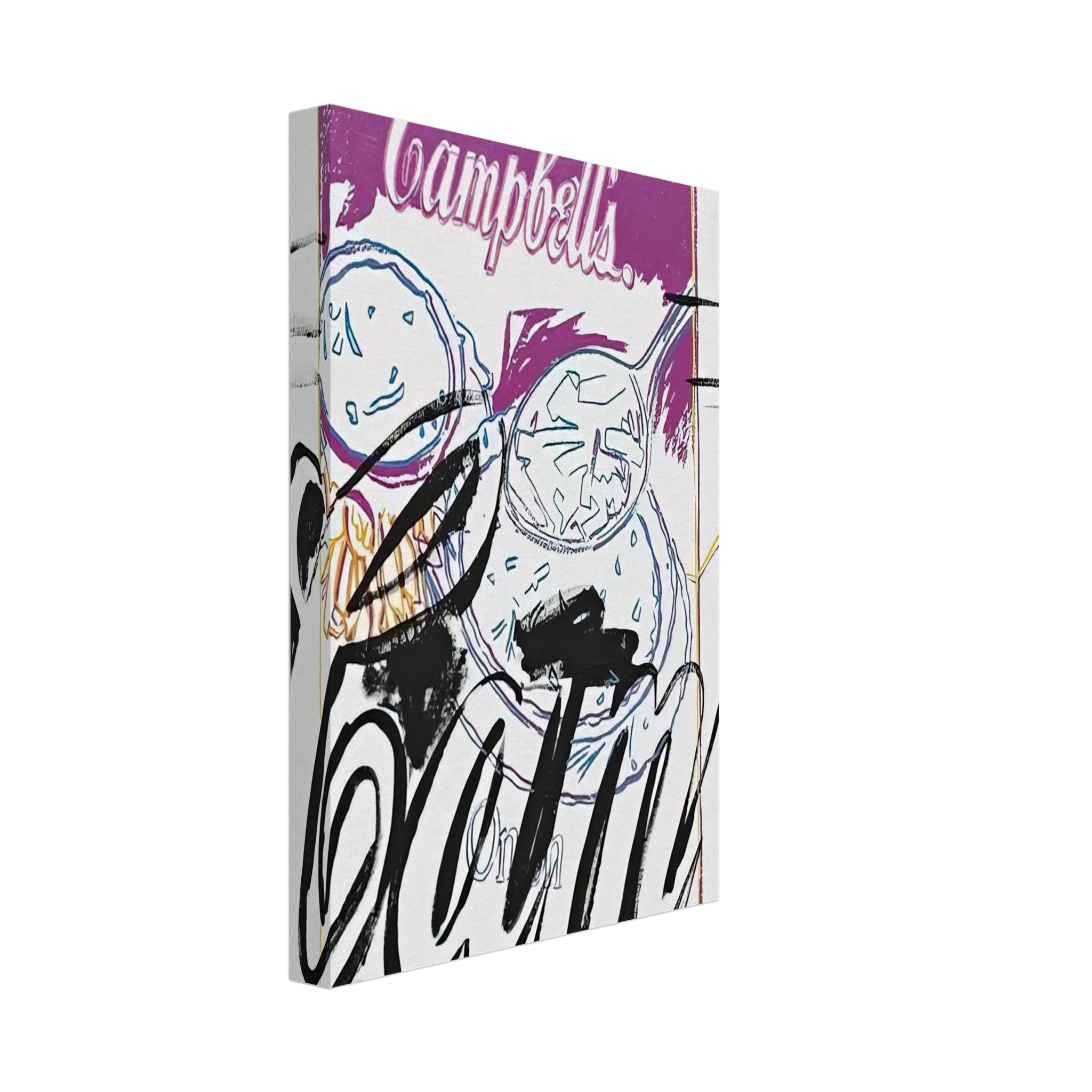 Campell's Onion Soup Box Canvas | Andy Warhol Canvas | Andy Warhol Prints
