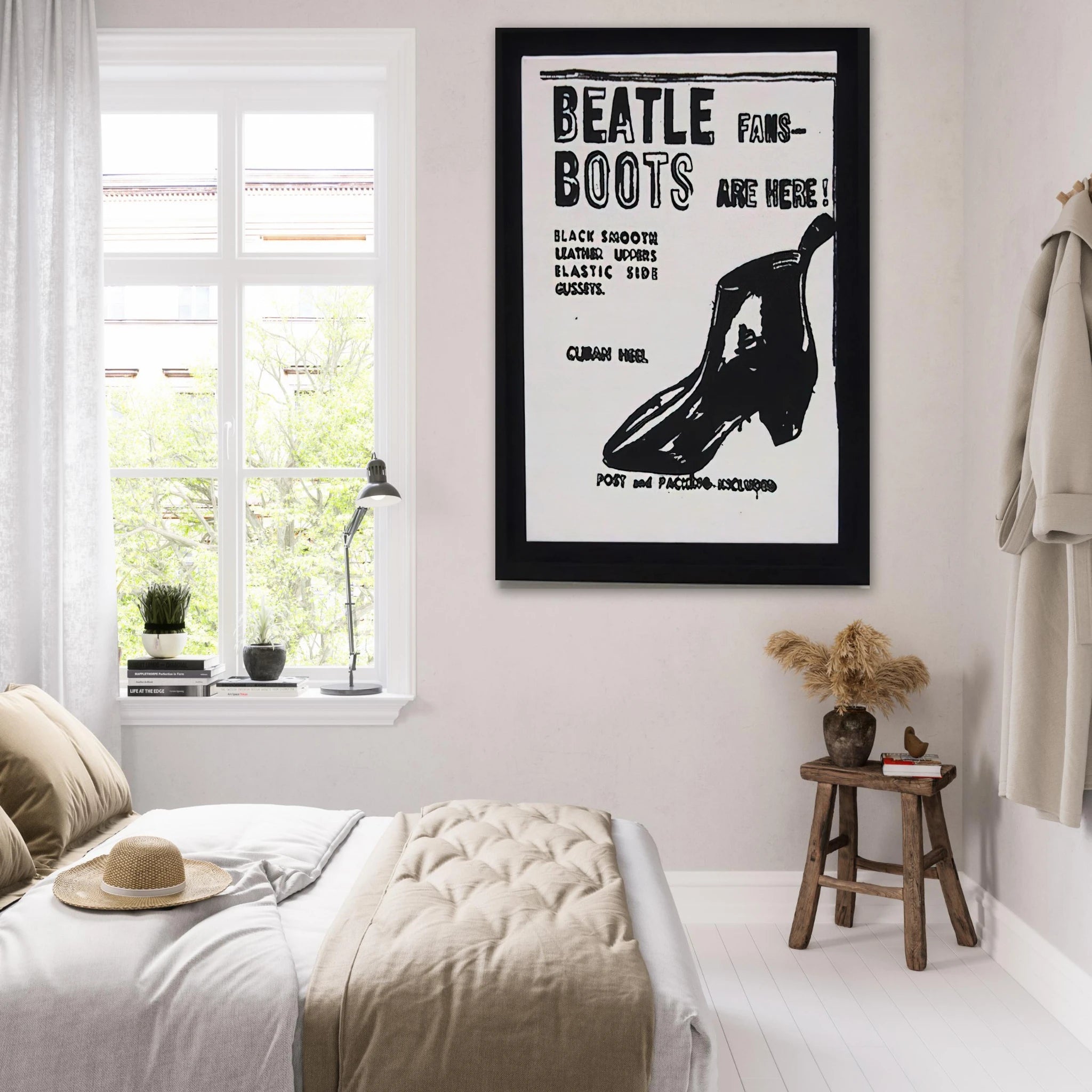 Beatle Boots Poster | Andy Warhol Poster | Andy Warhol Prints