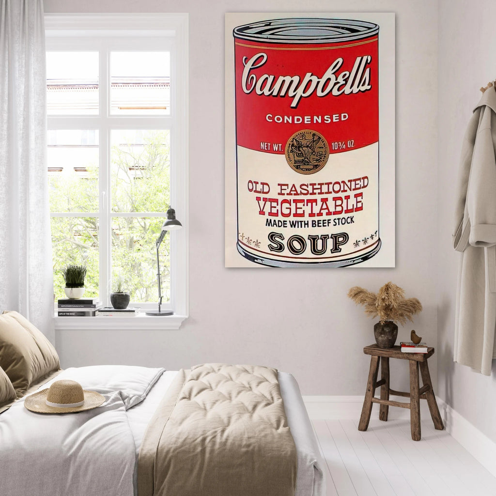 Campbell's Soup Can  Old Fashioned Vegetable  Poster | Andy Warhol Poster | Andy Warhol Prints