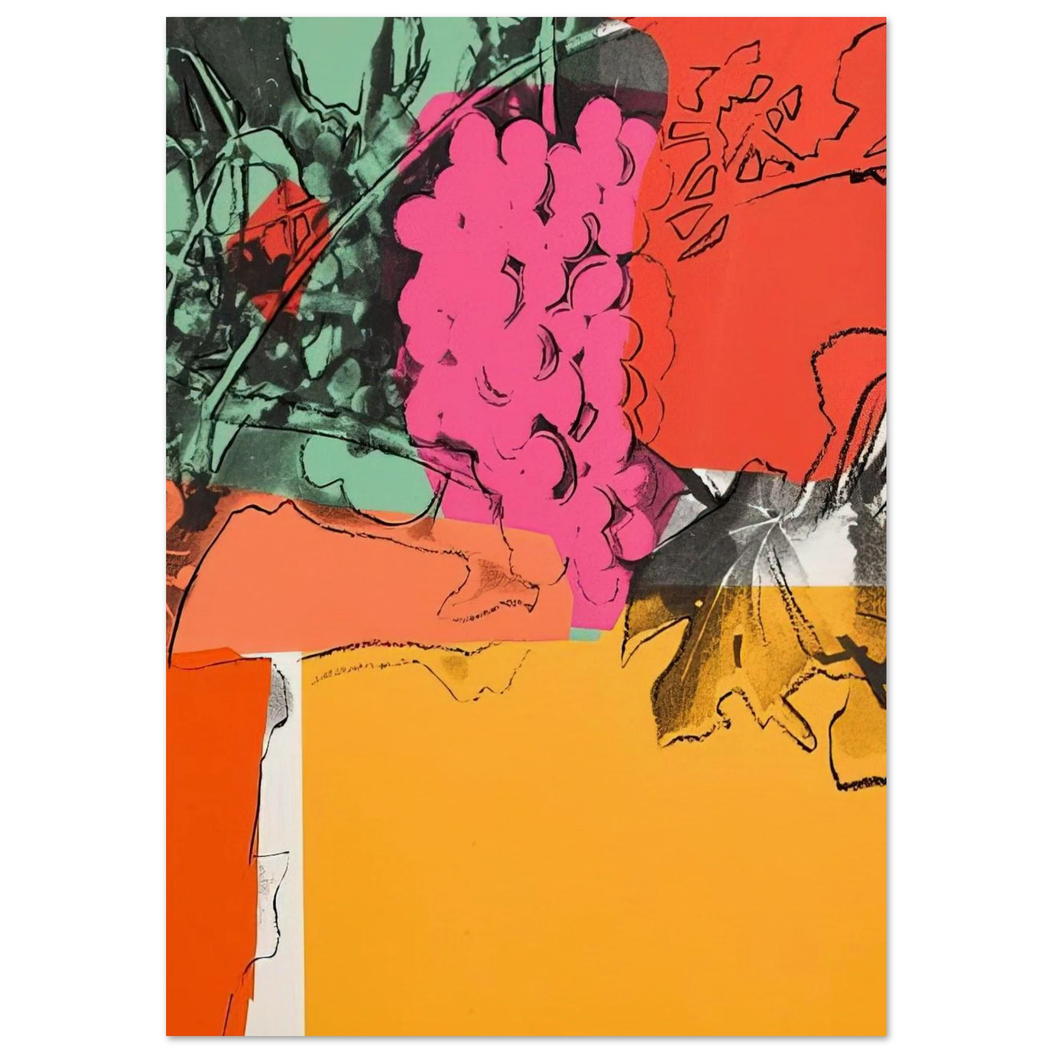 Grapes #1 Poster | Andy Warhol Poster | Andy Warhol Prints