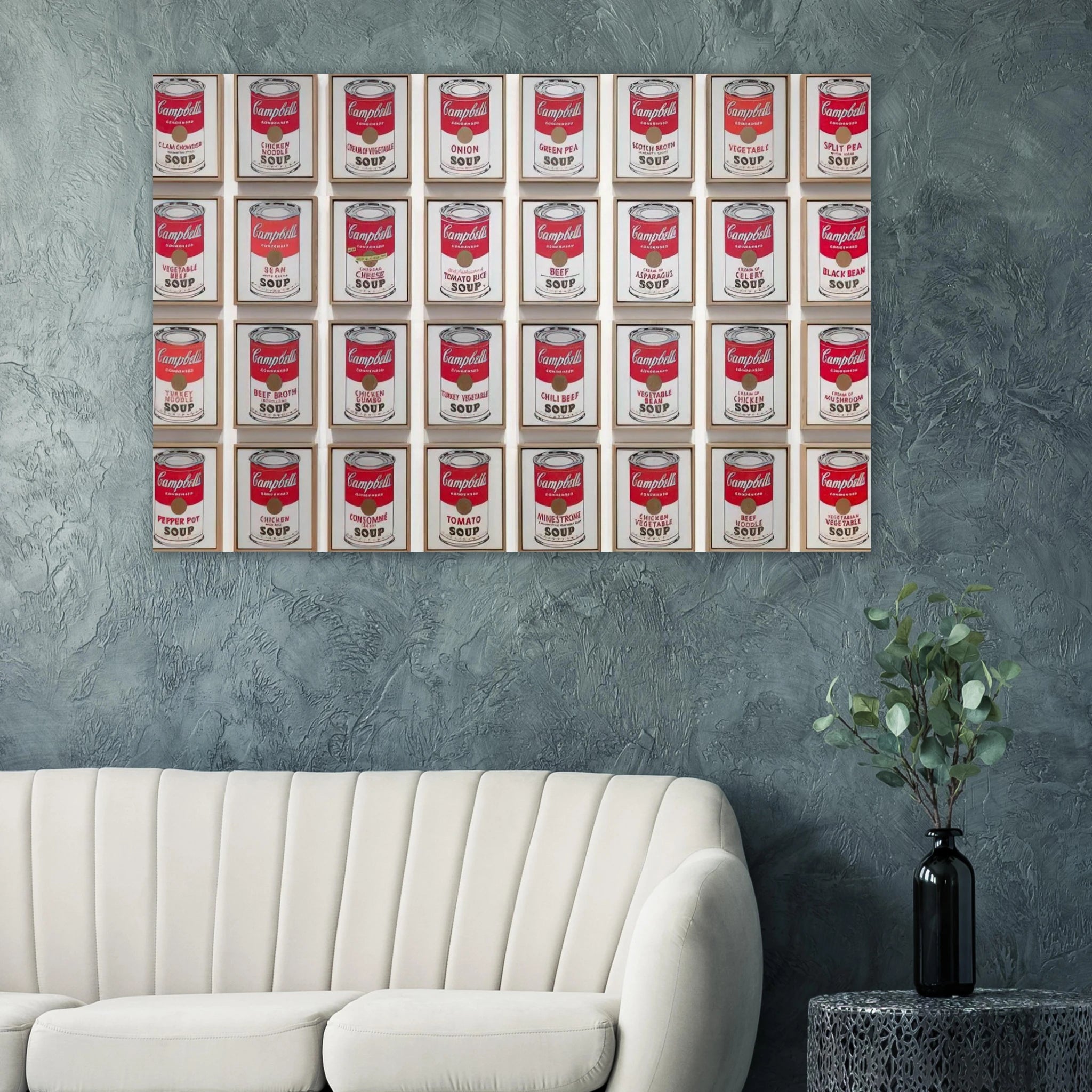 Campbell's Soup Cans Poster | Andy Warhol Poster | Andy Warhol Prints