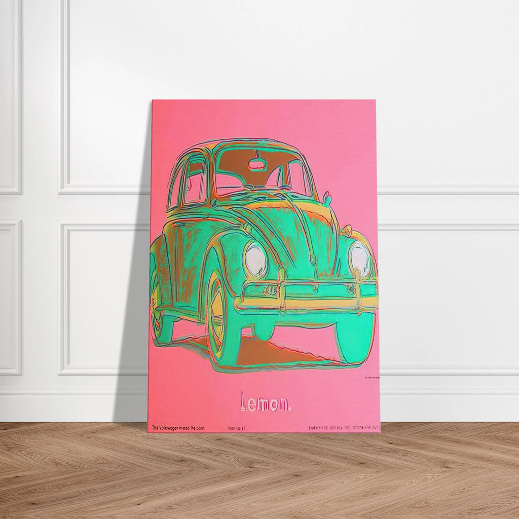 Volkswagen Canvas | Andy Warhol Canvas | Andy Warhol Prints