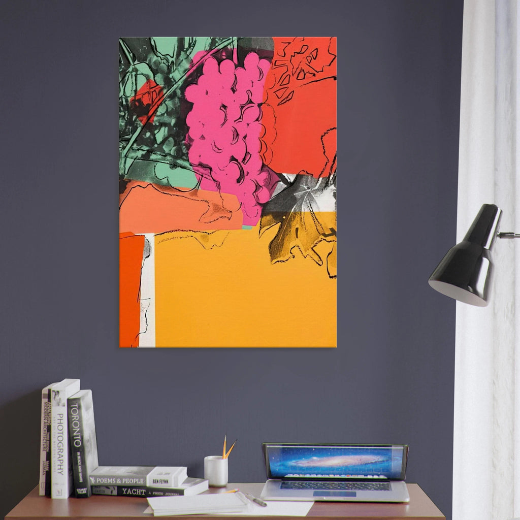 Grapes #1 Canvas | Andy Warhol Canvas | Andy Warhol Prints