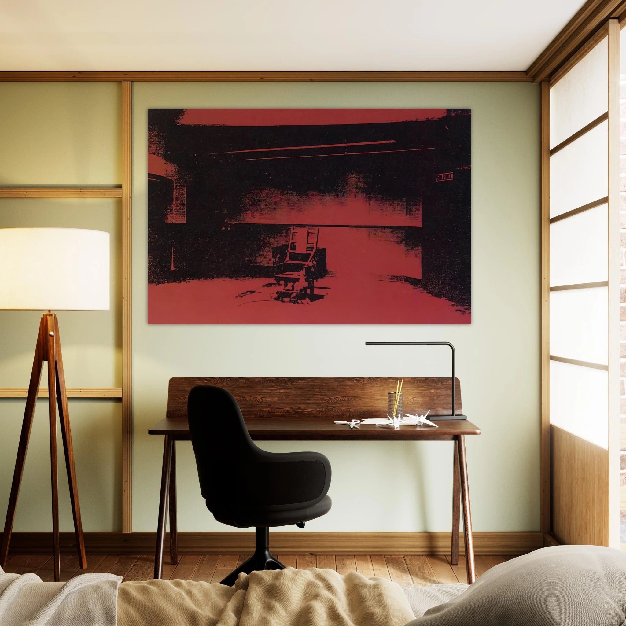 Early electric chair Poster | Andy Warhol Poster | Andy Warhol Prints