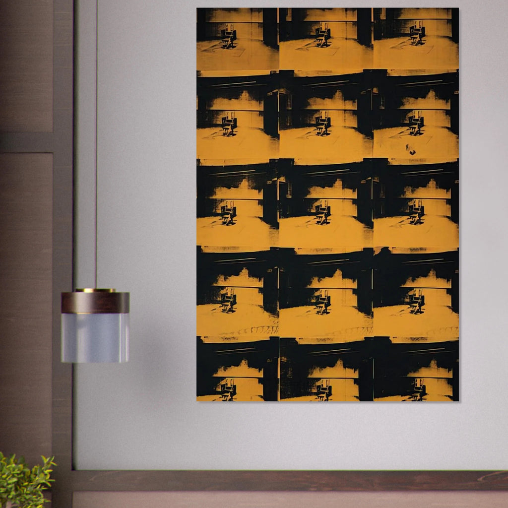 Orange Disaster Poster | Andy Warhol Poster | Andy Warhol Prints