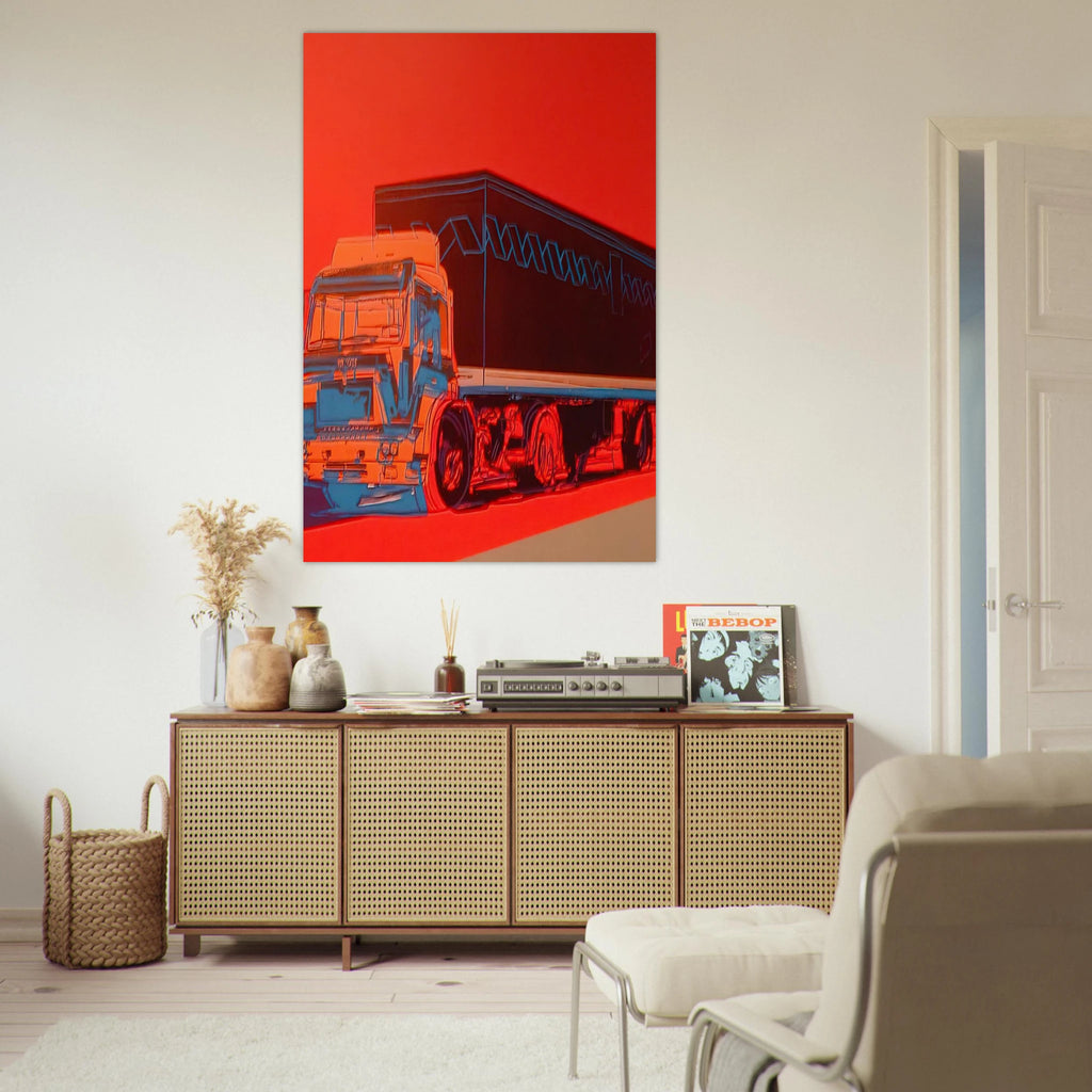 Truck Announcement Poster | Andy Warhol Poster | Andy Warhol Prints