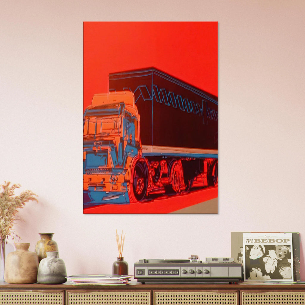 Truck Announcement Canvas | Andy Warhol Canvas | Andy Warhol Prints