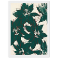 Poinsetta Framed Poster | Andy Warhol Framed Prints Wall Art | Andy Warhol Prints