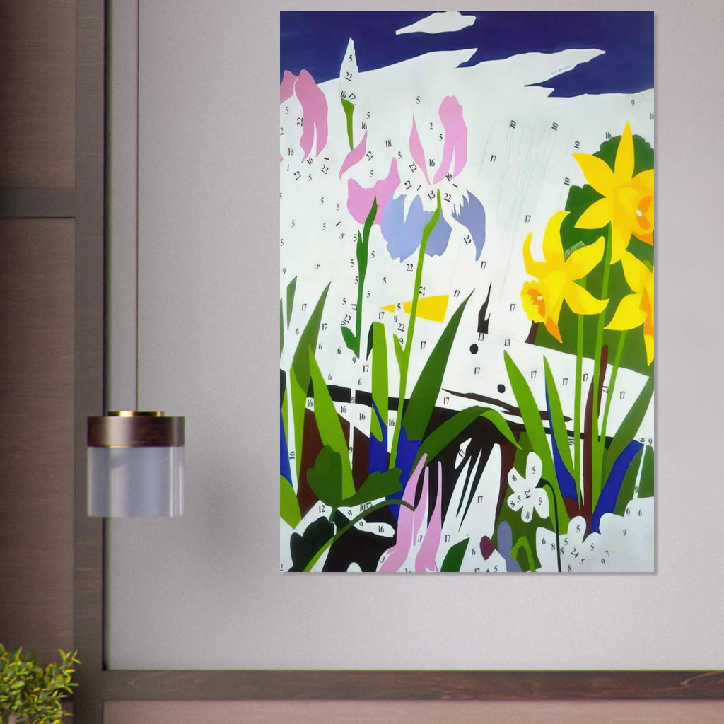 Do It Yourself  Flowers  Poster | Andy Warhol Poster | Andy Warhol Prints