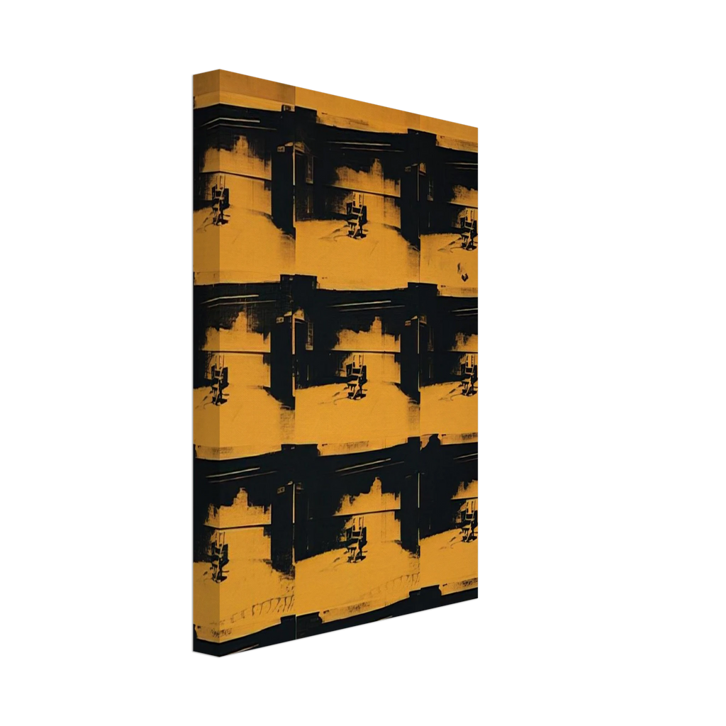 Orange Disaster Canvas | Andy Warhol Canvas | Andy Warhol Prints