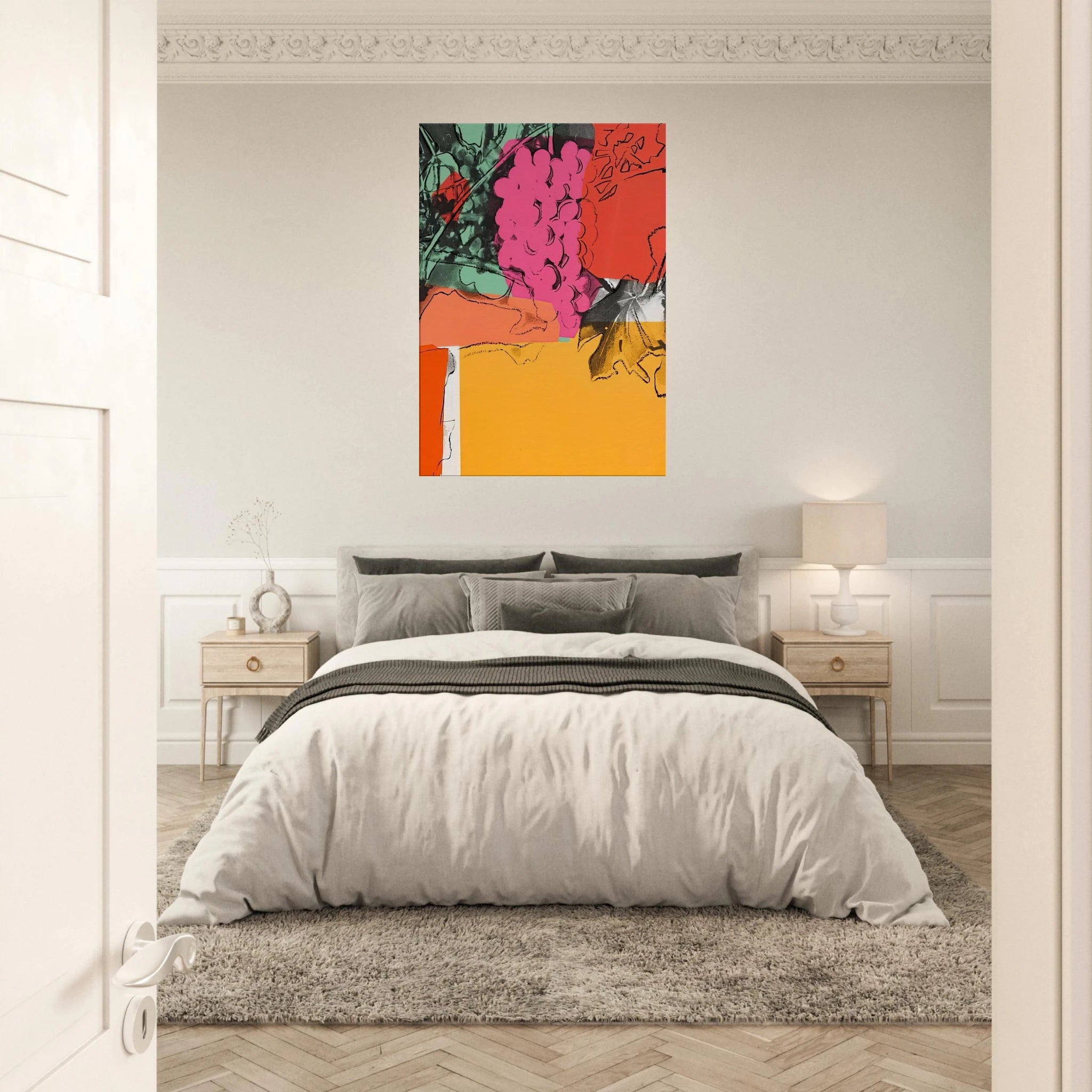 Grapes #1 Canvas | Andy Warhol Canvas | Andy Warhol Prints