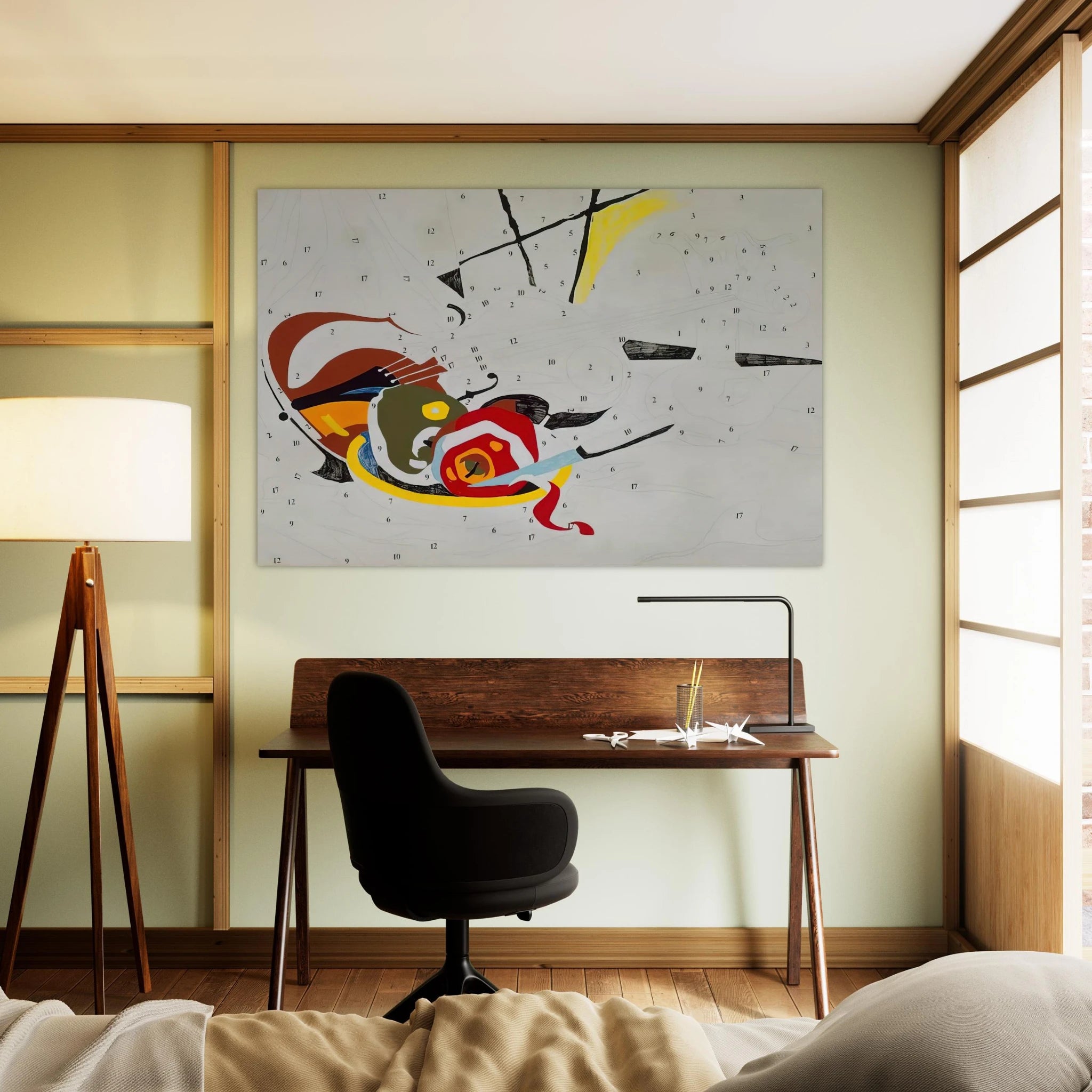 Do It Yourself  Violin  Poster | Andy Warhol Poster | Andy Warhol Prints