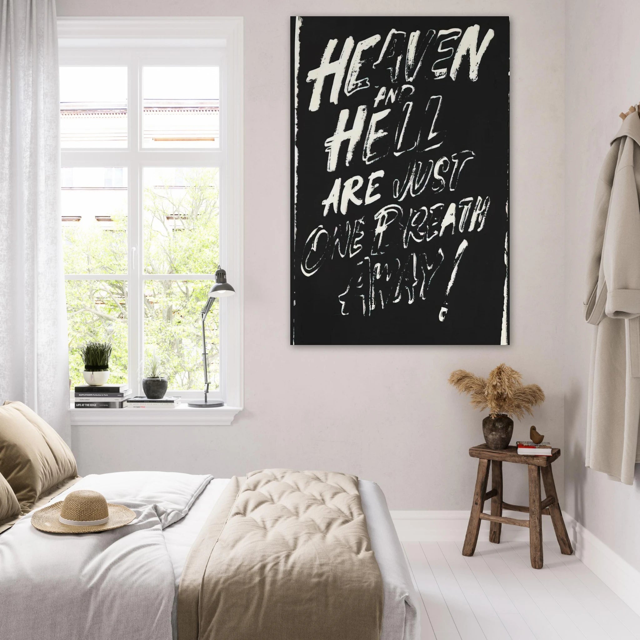 Heaven and Hell Are Just One Breath Away! Poster | Andy Warhol Poster | Andy Warhol Prints