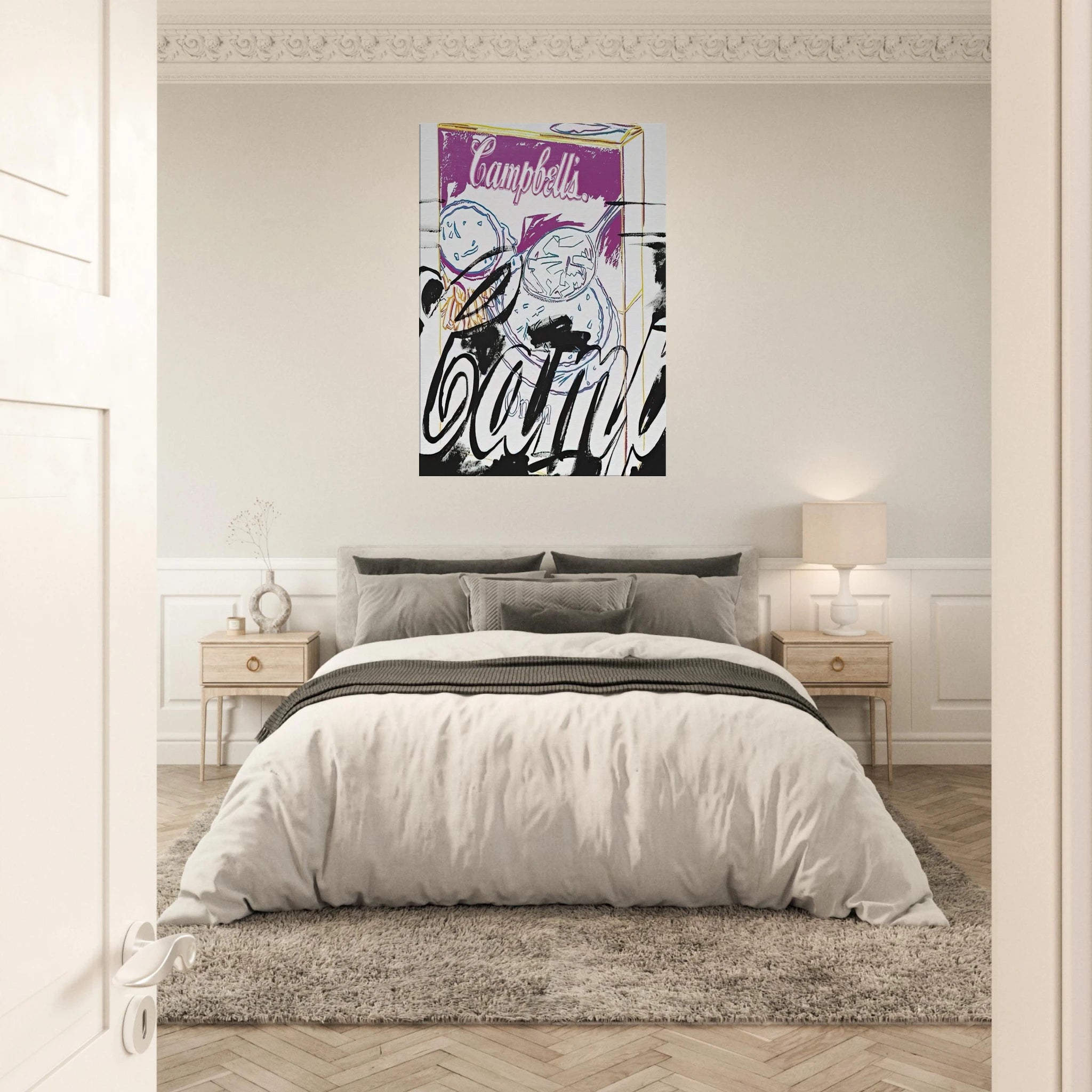 Campell's Onion Soup Box Canvas | Andy Warhol Canvas | Andy Warhol Prints