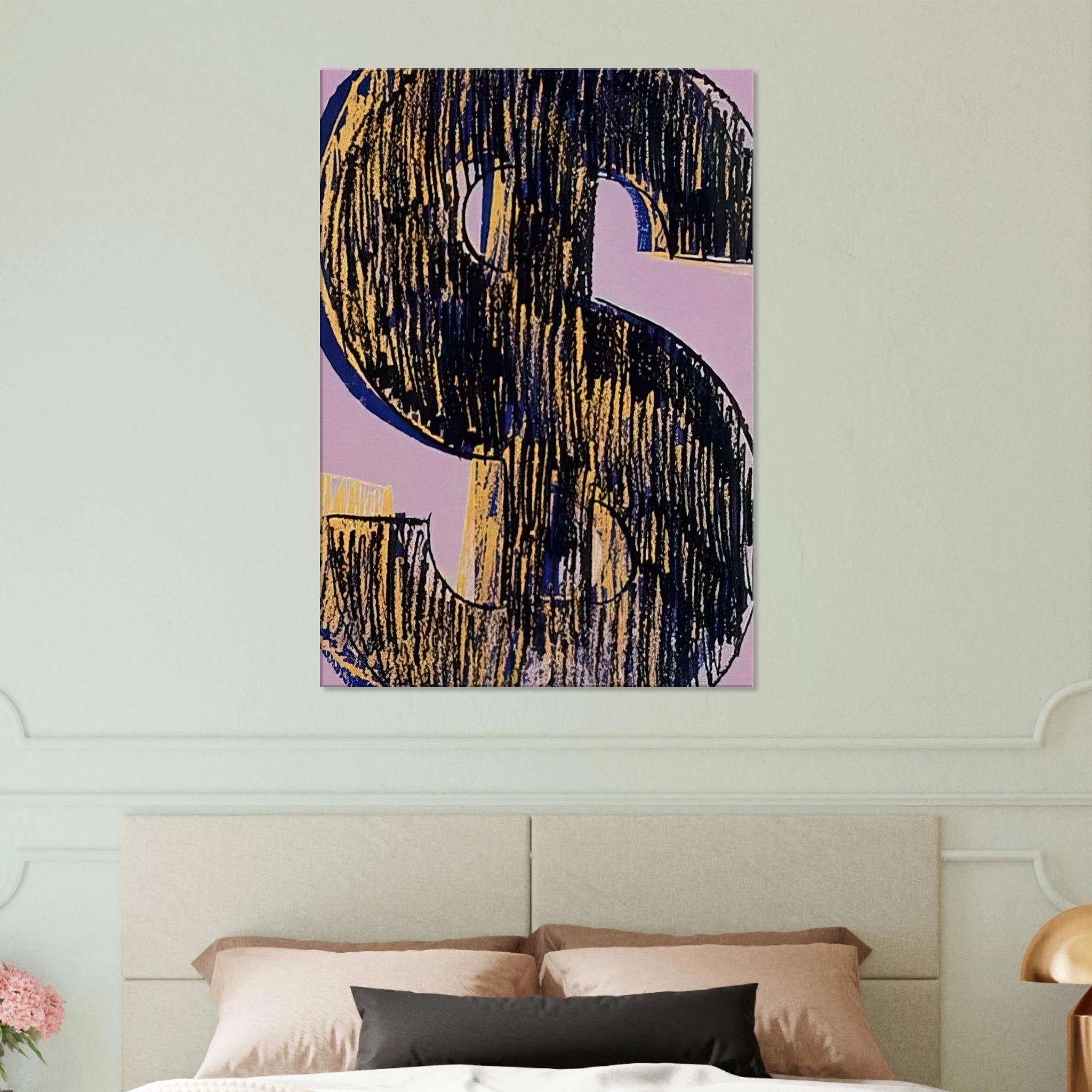Dollar Sign Canvas | Andy Warhol Canvas | Andy Warhol Prints