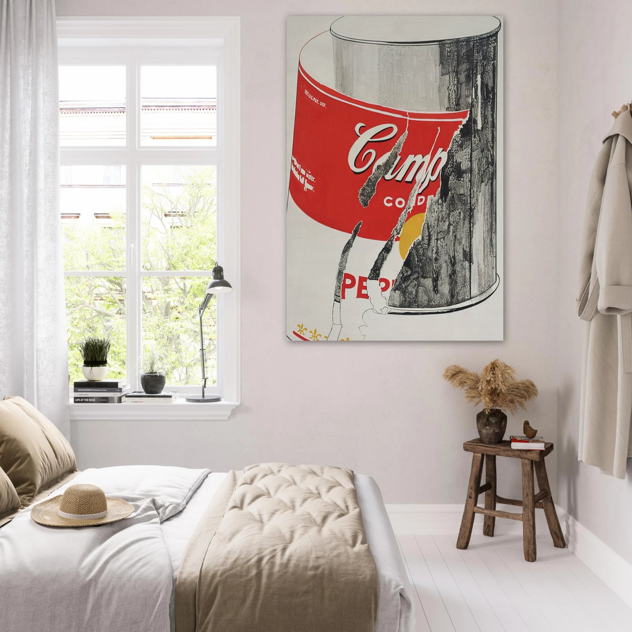 Big Torn Campbell's Soup Can  Pepper Pot  Poster | Andy Warhol Poster | Andy Warhol Prints