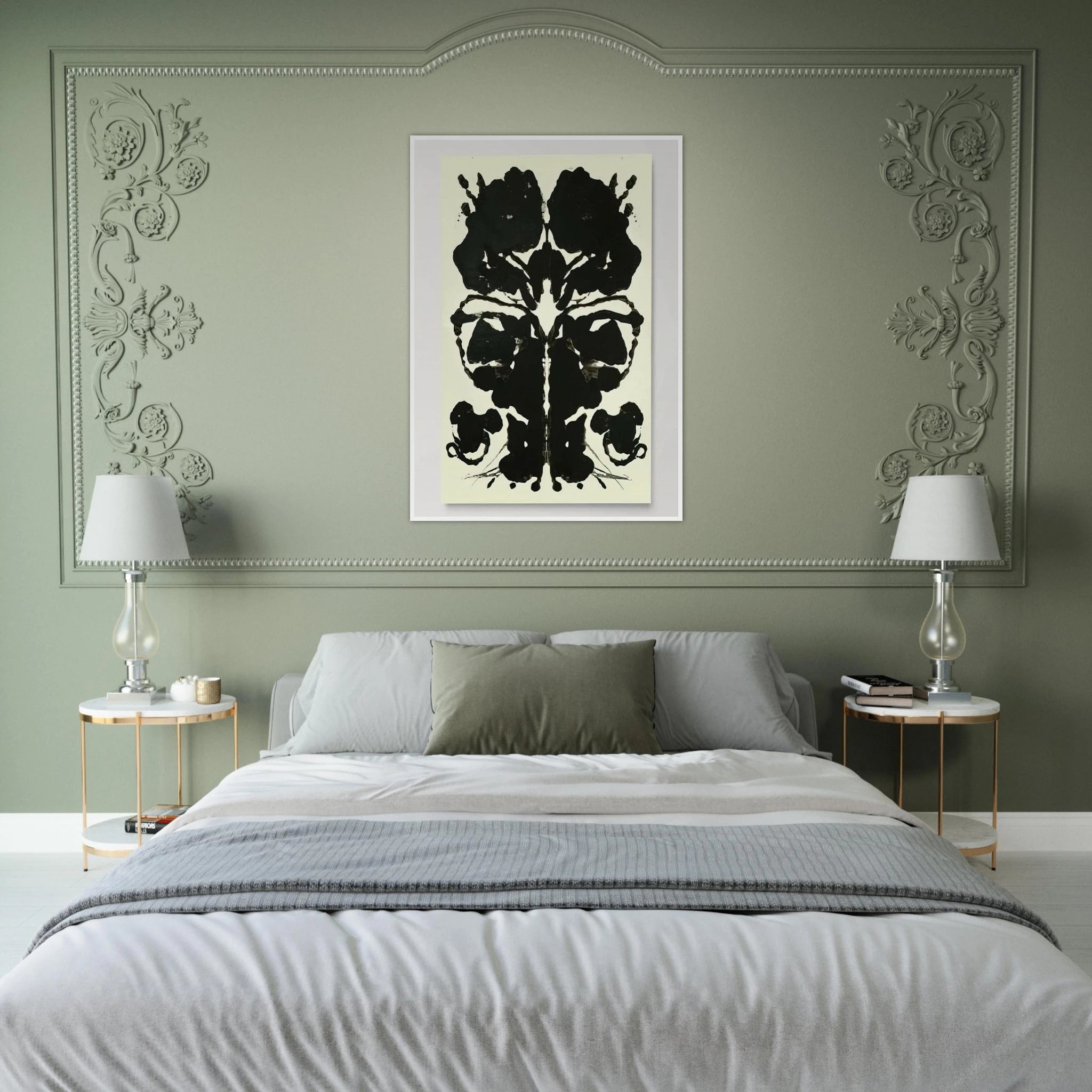Rorschach Framed Poster | Andy Warhol Framed Prints Wall Art | Andy Warhol Prints