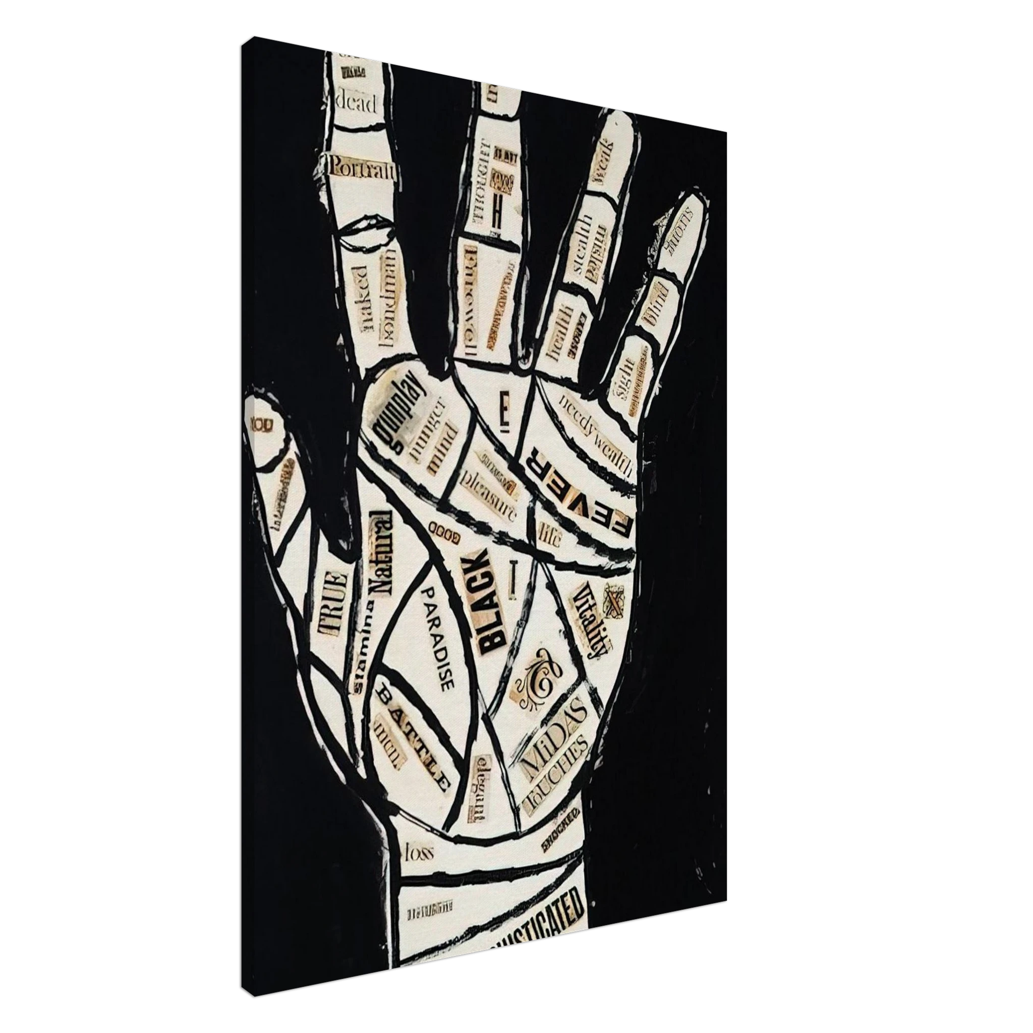Hand Canvas | Andy Warhol Canvas | Andy Warhol Prints