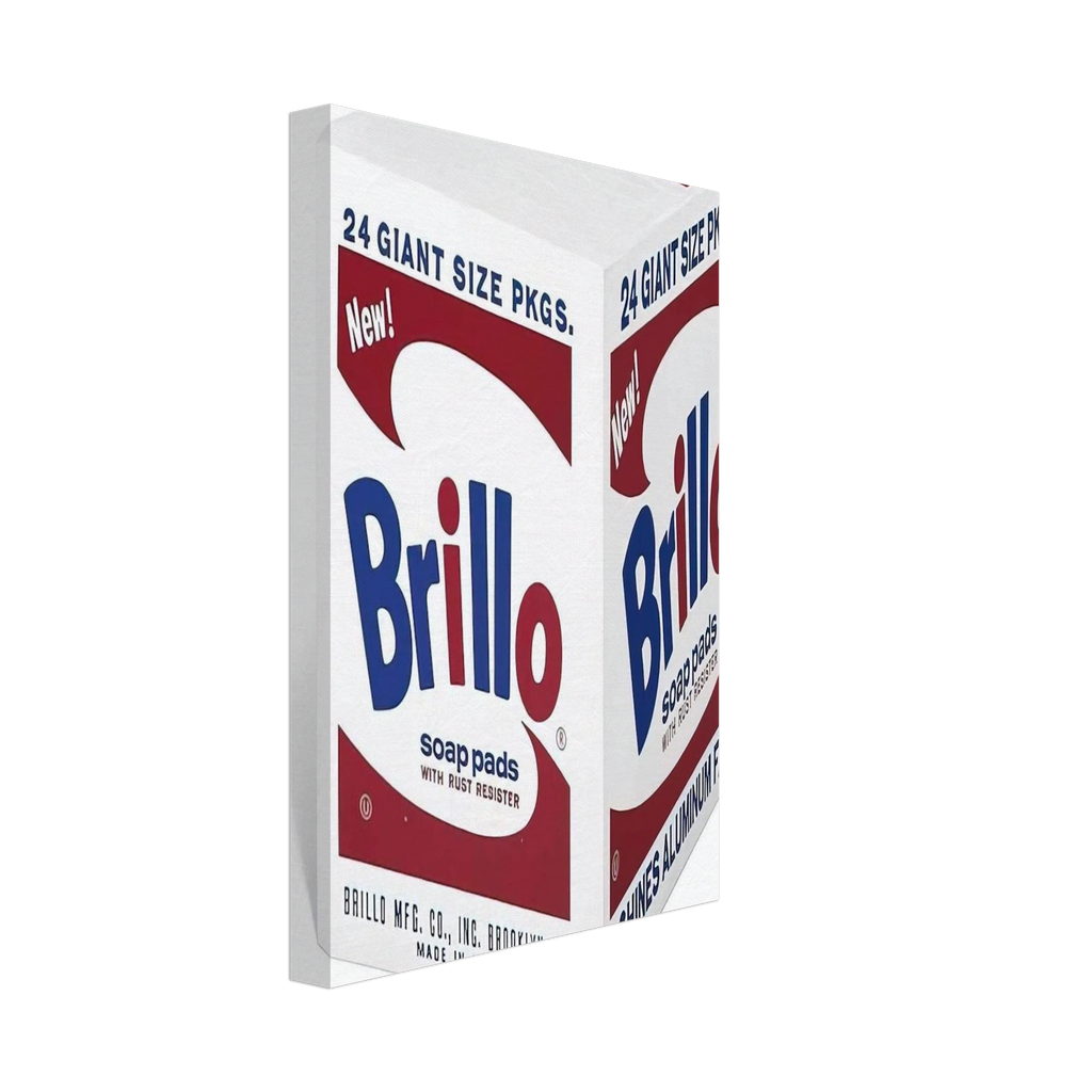 Brillo Soap Pads Canvas | Andy Warhol Canvas | Andy Warhol Prints