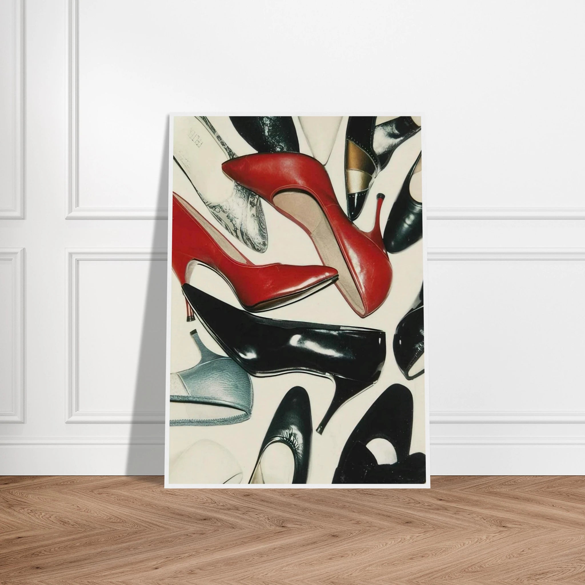 Shoes Framed Poster | Andy Warhol Framed Prints Wall Art | Andy Warhol Prints