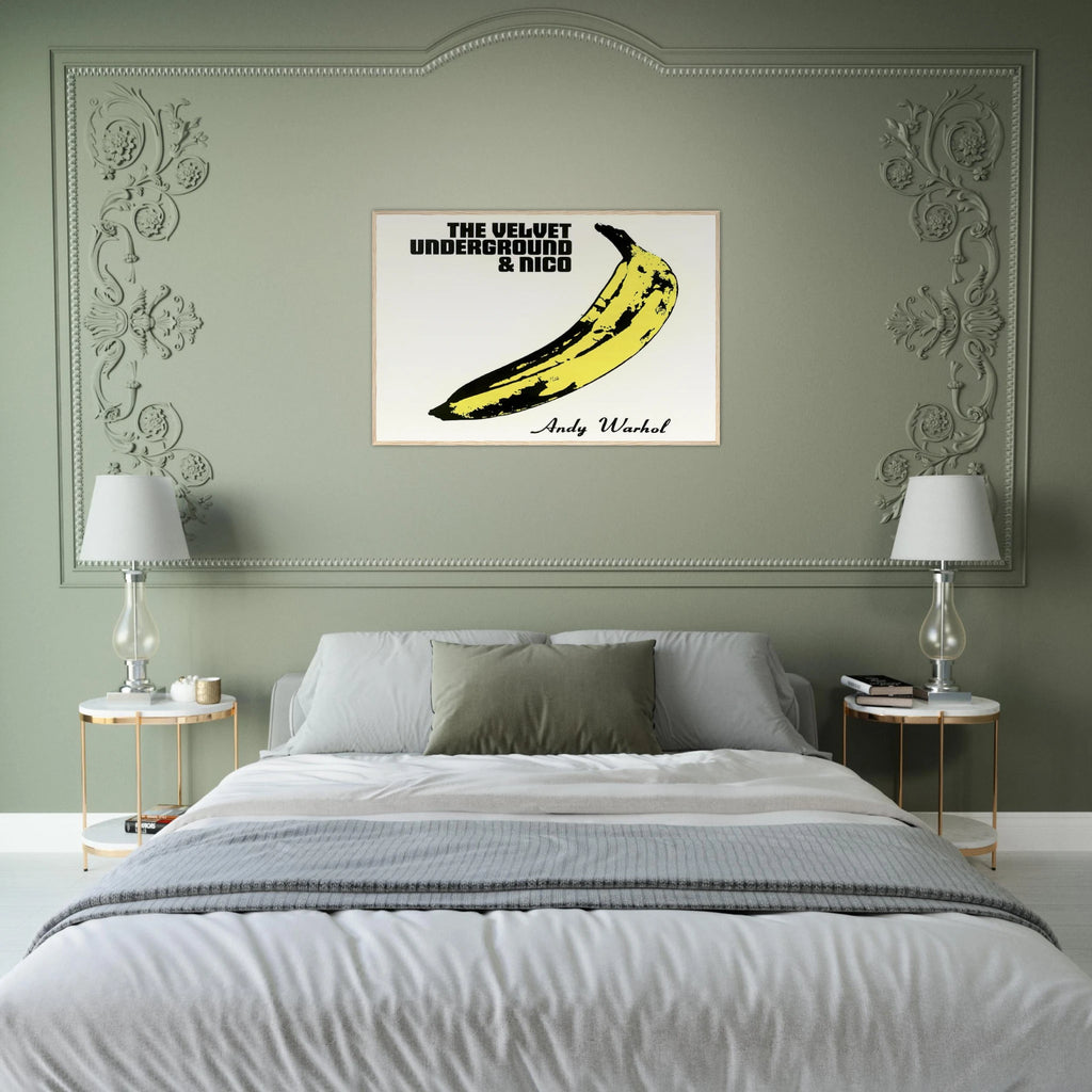 Velvet Underground & Nico Framed Poster | Andy Warhol Framed Prints Wall Art | Andy Warhol Prints