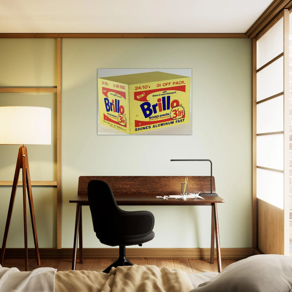 Brillo Box  3c Off  Canvas | Andy Warhol Canvas | Andy Warhol Prints