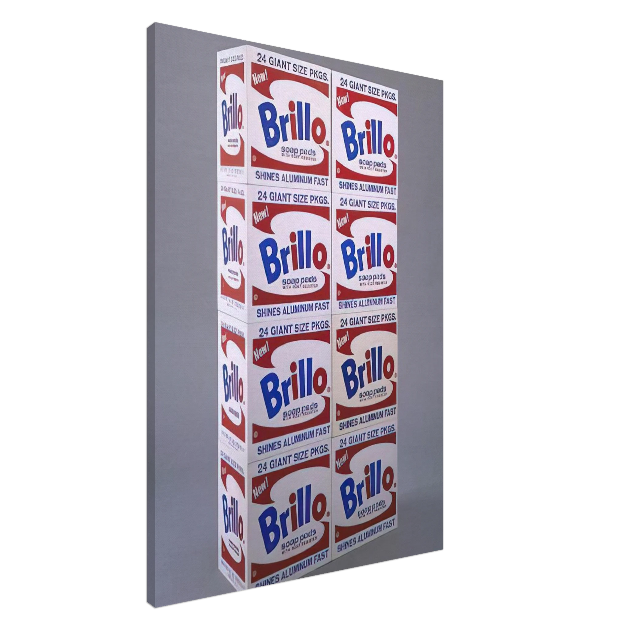 Brillo Soap Pads Boxes Canvas | Andy Warhol Canvas | Andy Warhol Prints