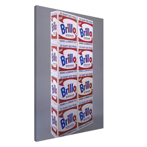 Brillo Soap Pads Boxes Canvas | Andy Warhol Canvas | Andy Warhol Prints