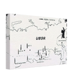 Map of Eastern U.S.S.R. Missile Bases Canvas | Andy Warhol Canvas | Andy Warhol Prints