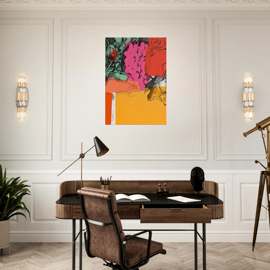 Grapes #1 Canvas | Andy Warhol Canvas | Andy Warhol Prints