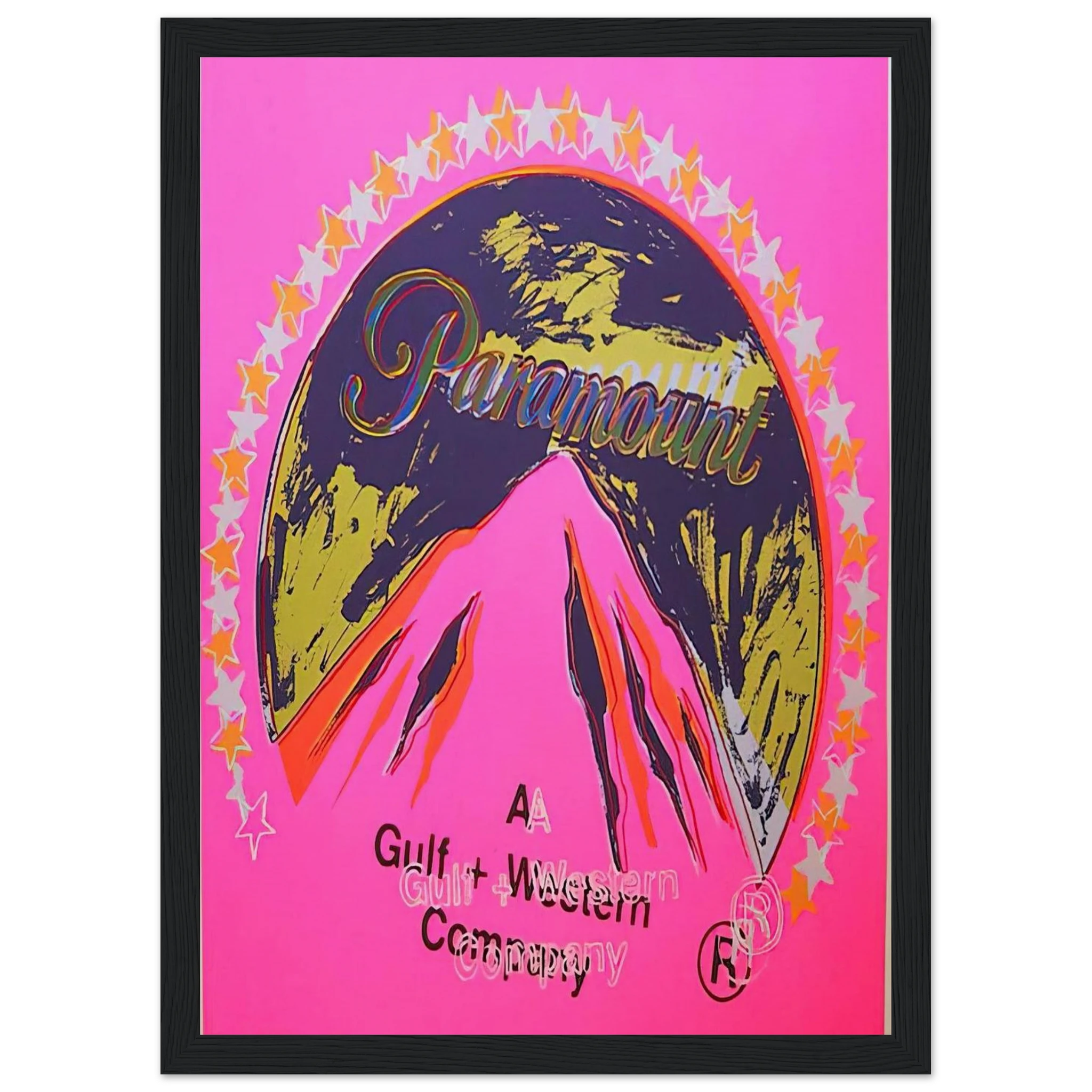 Paramount Framed Poster | Andy Warhol Framed Prints Wall Art | Andy Warhol Prints