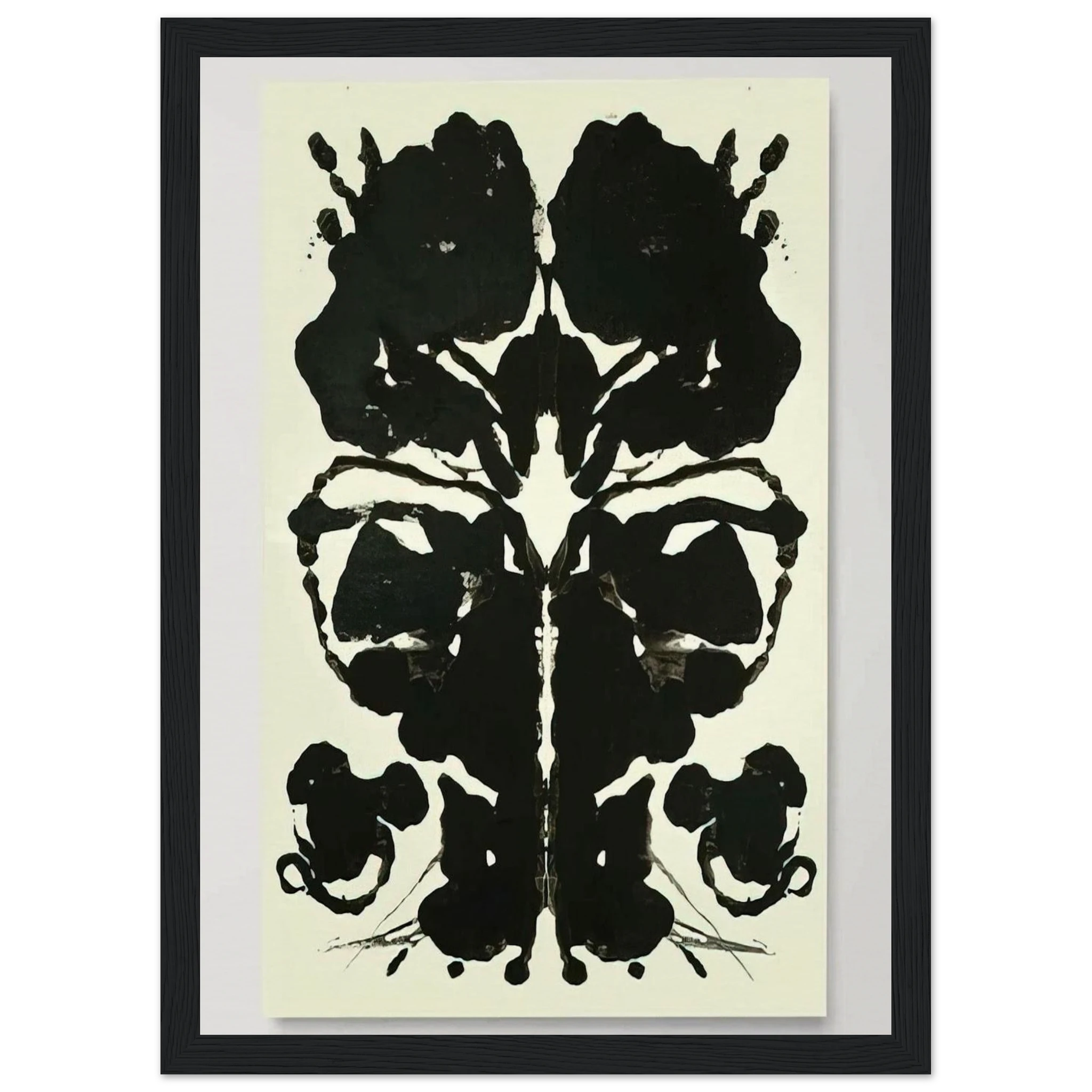 Rorschach Framed Poster | Andy Warhol Framed Prints Wall Art | Andy Warhol Prints