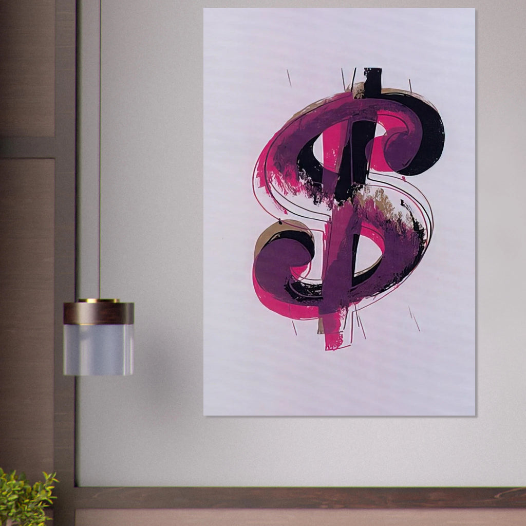 Paper Dollar Poster | Andy Warhol Poster | Andy Warhol Prints