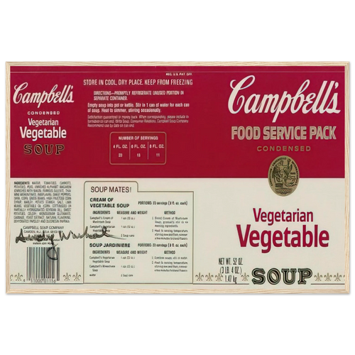 Campbell Soup Company Framed Poster | Andy Warhol Framed Prints Wall Art | Andy Warhol Prints