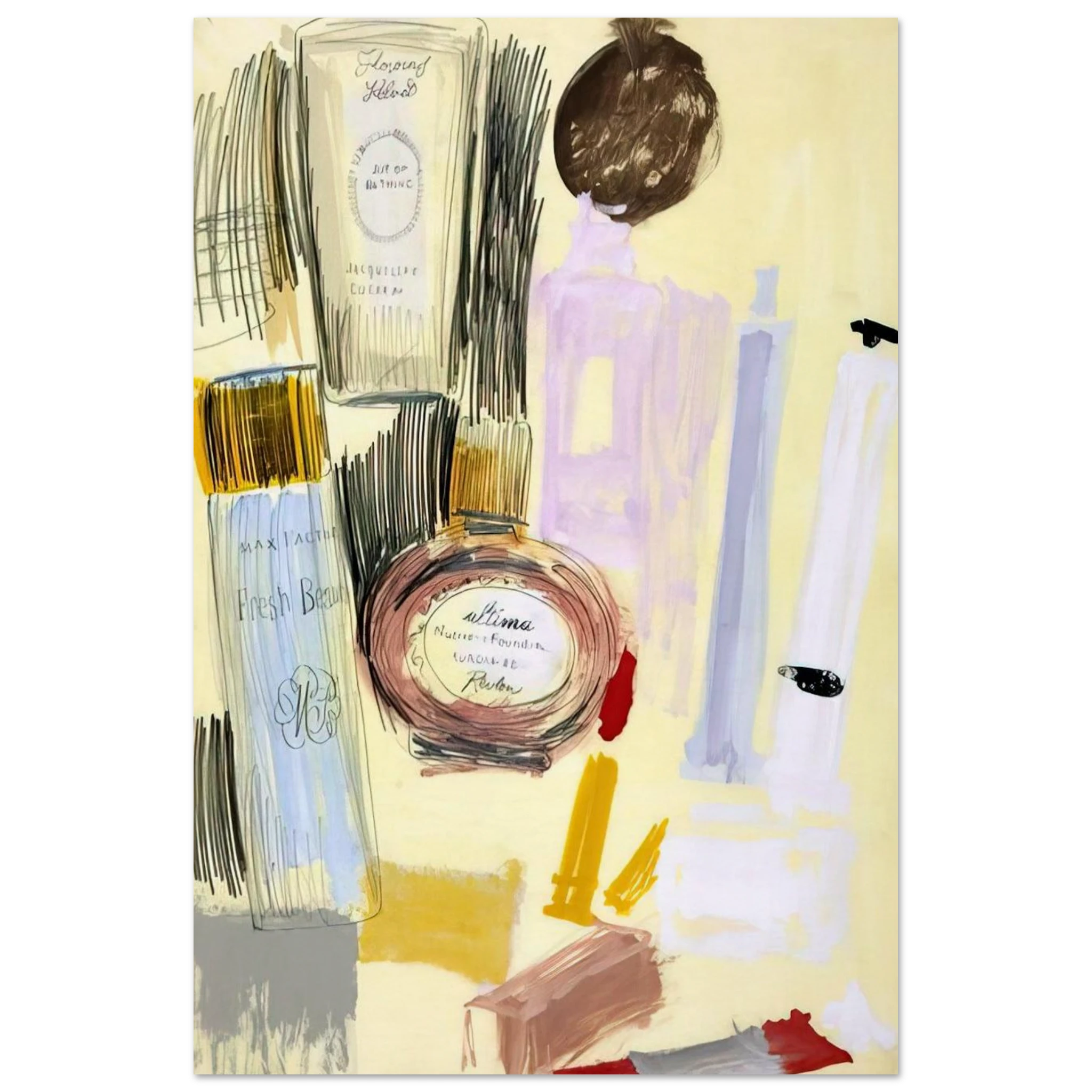 Untitled  Beauty Products  Poster | Andy Warhol Poster | Andy Warhol Prints