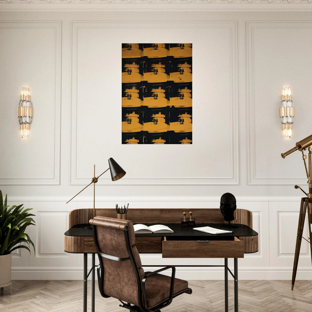 Orange Disaster Canvas | Andy Warhol Canvas | Andy Warhol Prints