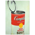 Big Campbell's Soup Can 19c  Beef Noodle  Poster | Andy Warhol Poster | Andy Warhol Prints