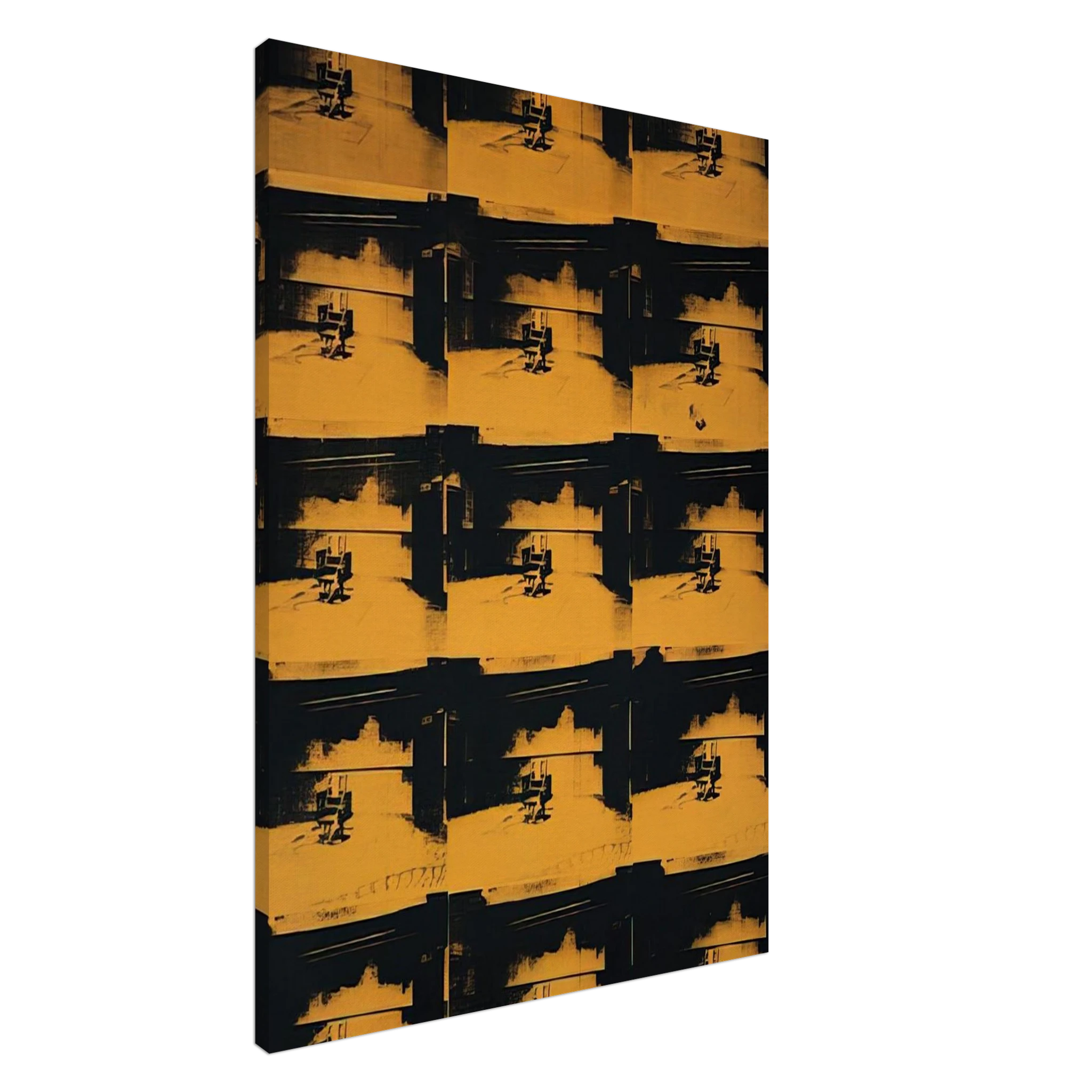 Orange Disaster Canvas | Andy Warhol Canvas | Andy Warhol Prints