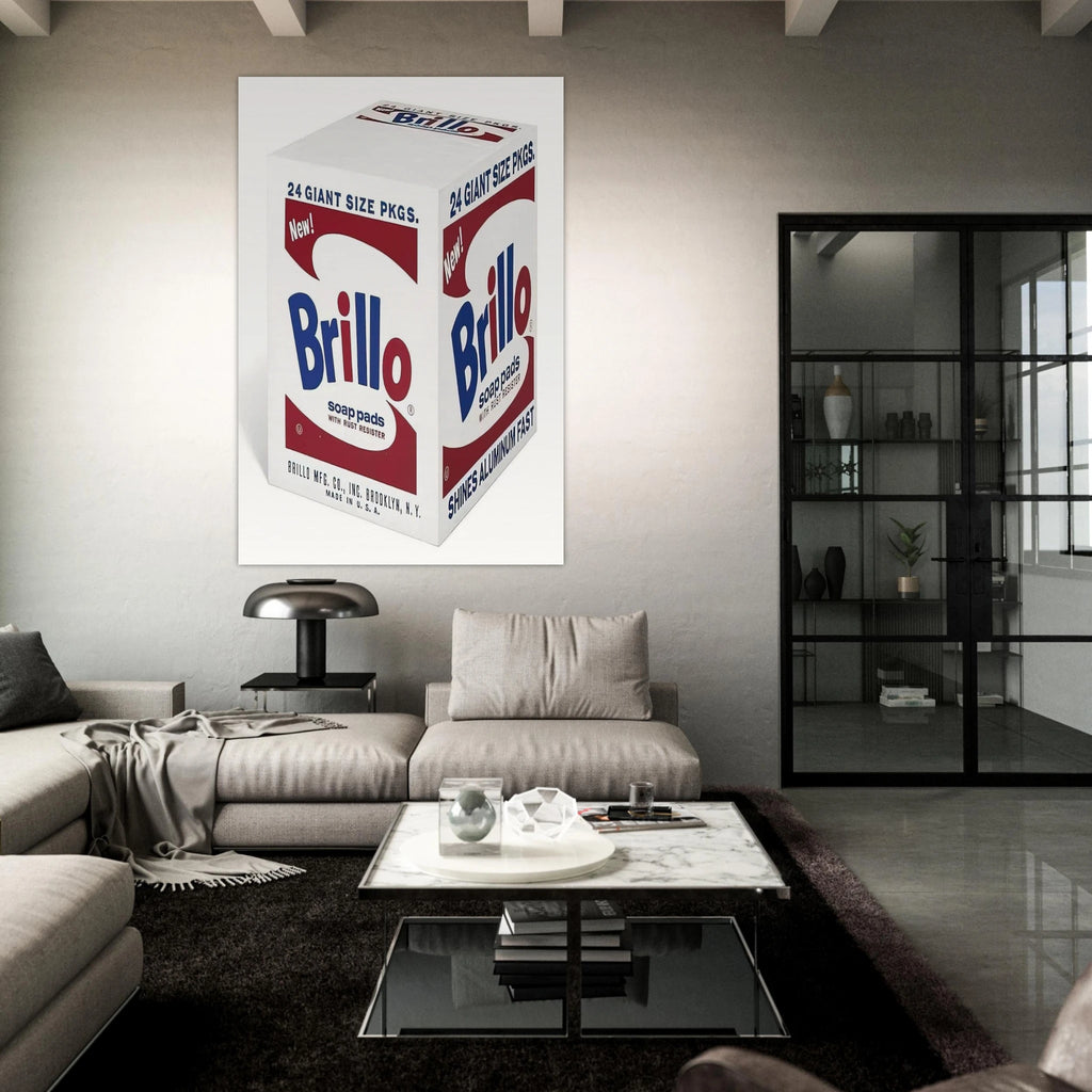 Brillo Soap Pads Poster | Andy Warhol Poster | Andy Warhol Prints