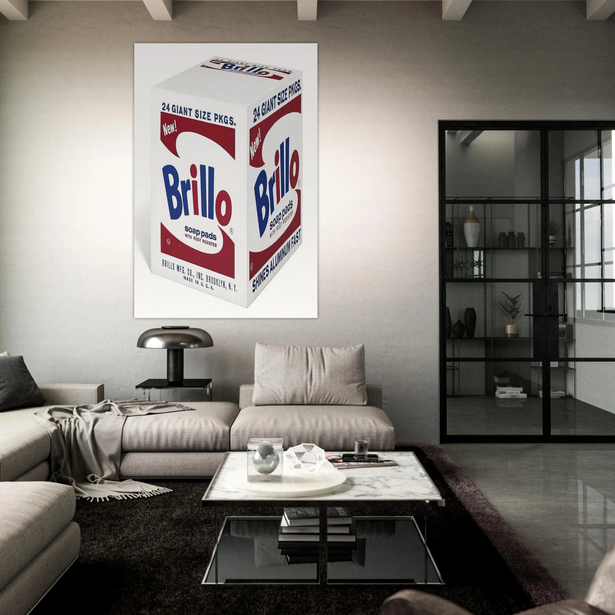 Brillo Soap Pads Poster | Andy Warhol Poster | Andy Warhol Prints