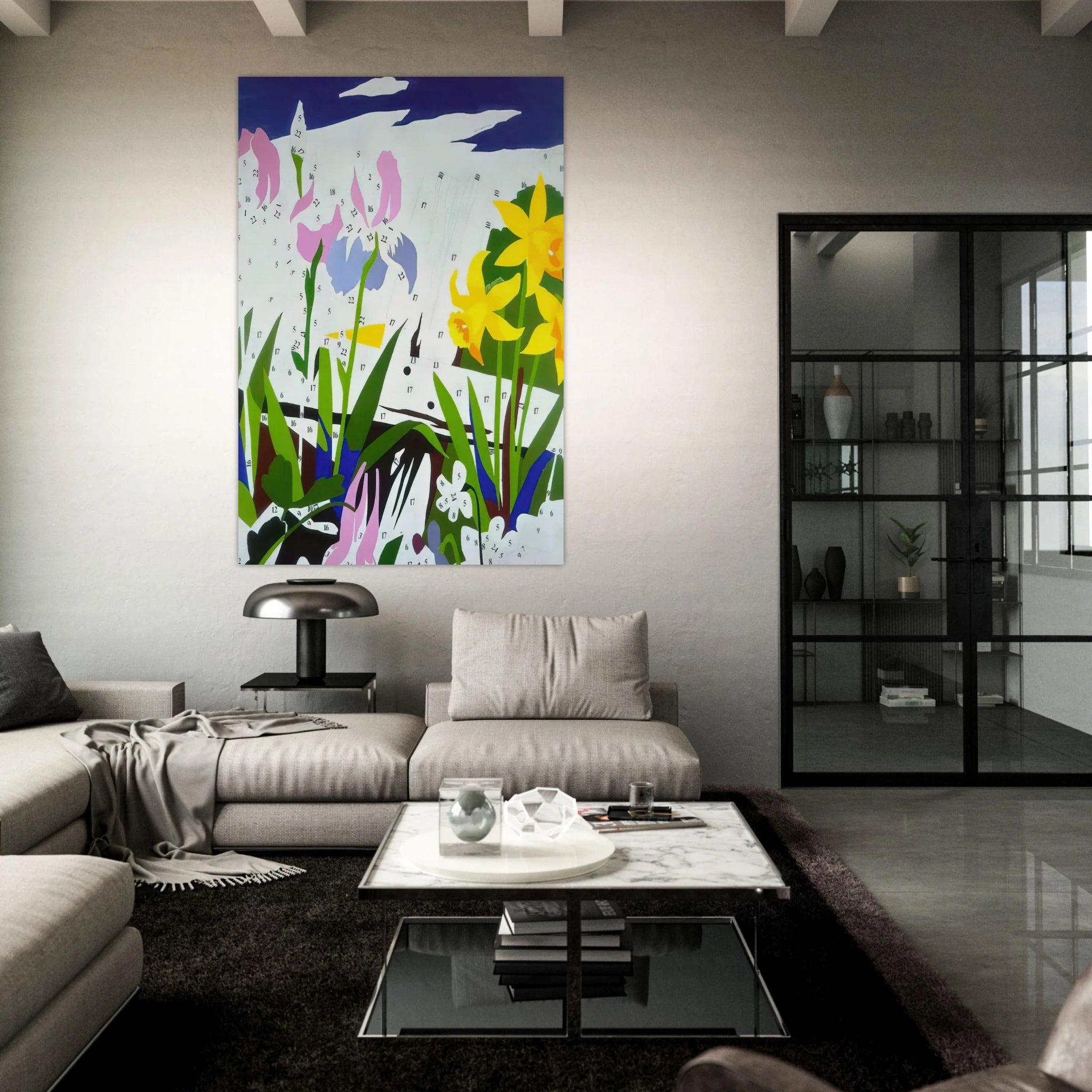 Do It Yourself  Flowers  Poster | Andy Warhol Poster | Andy Warhol Prints