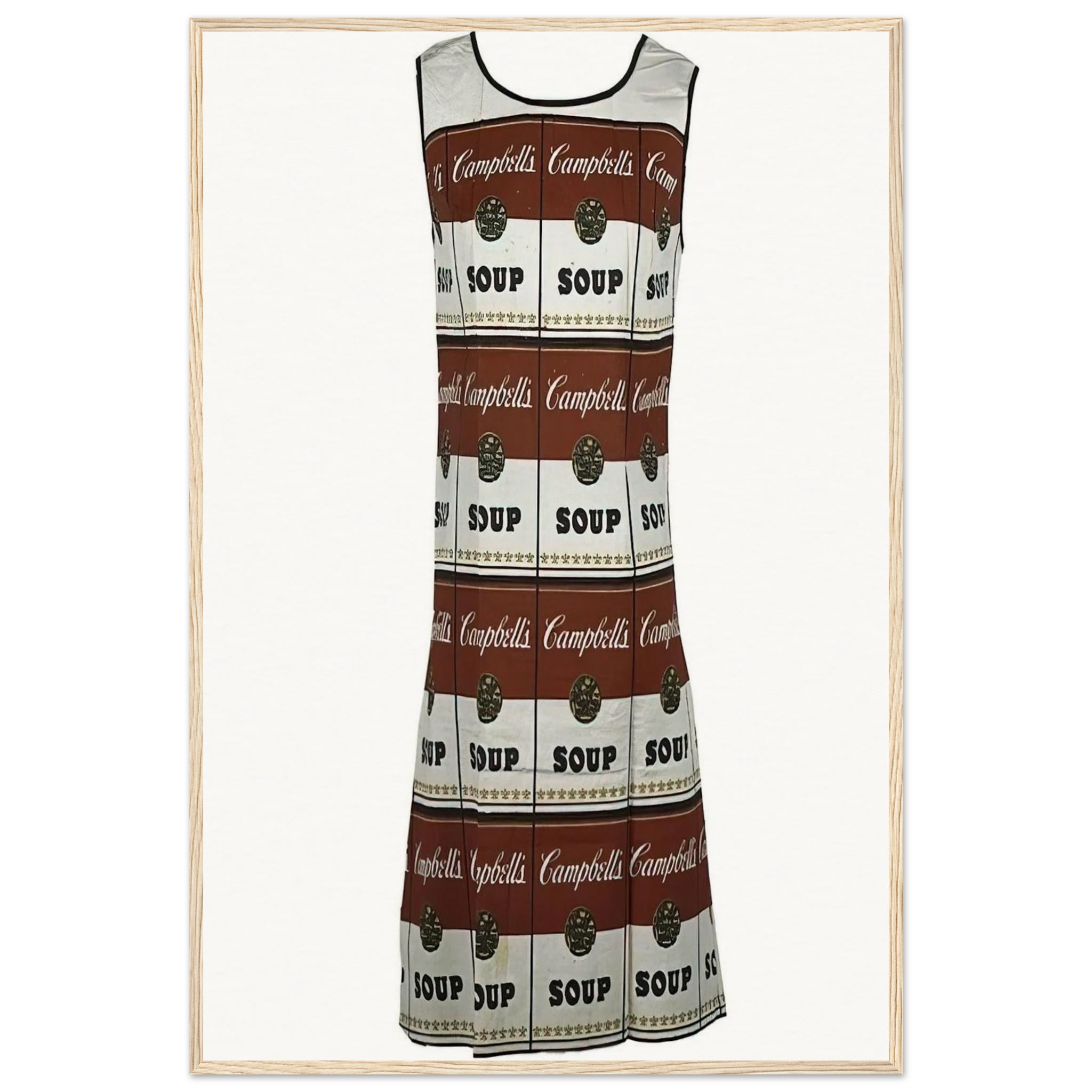 The Souper Dress Framed Poster | Andy Warhol Framed Prints Wall Art | Andy Warhol Prints