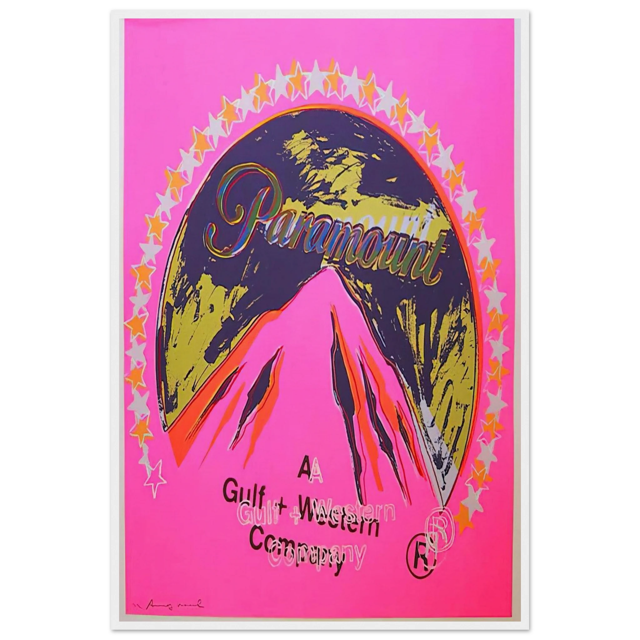 Paramount Framed Poster | Andy Warhol Framed Prints Wall Art | Andy Warhol Prints