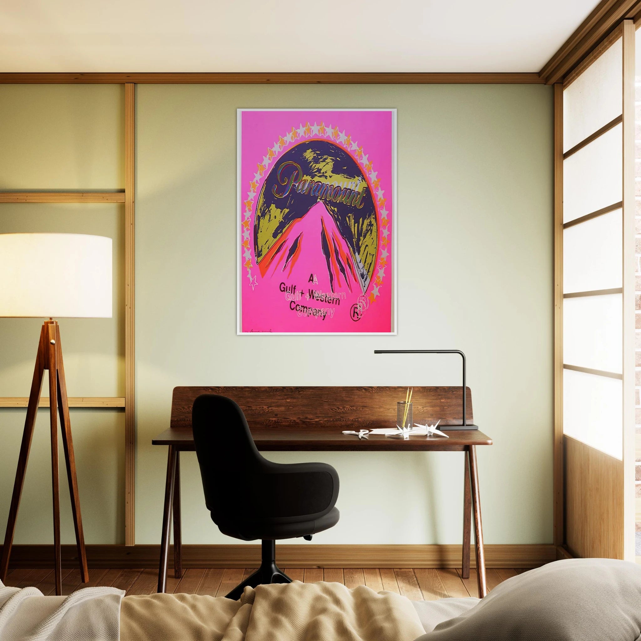 Paramount Framed Poster | Andy Warhol Framed Prints Wall Art | Andy Warhol Prints