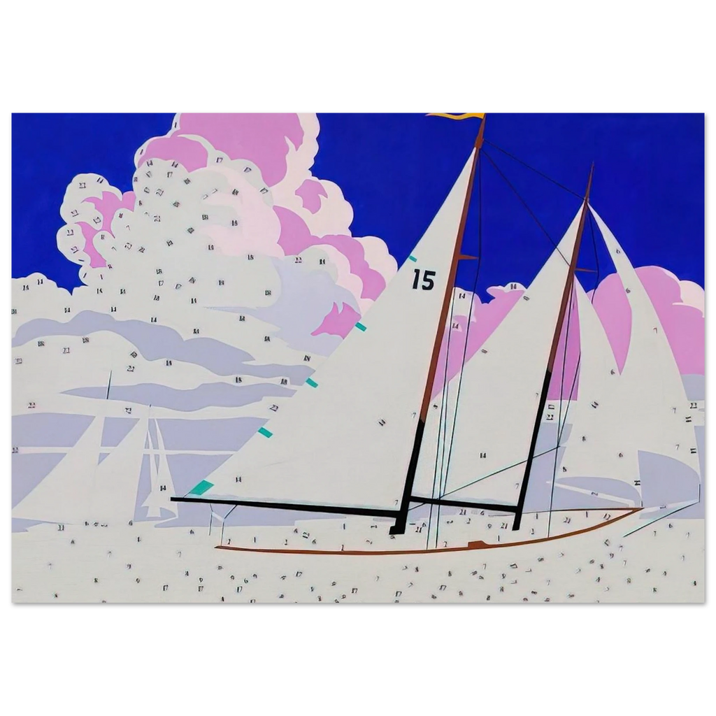 Do It Yourself  Sailboats  Poster | Andy Warhol Poster | Andy Warhol Prints