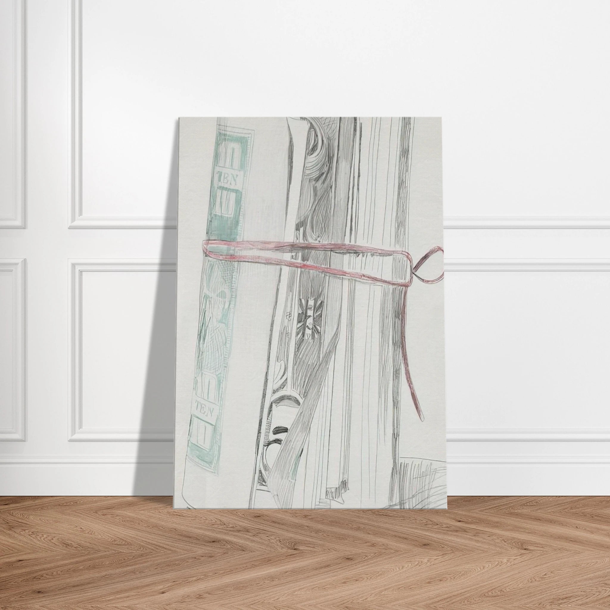 Roll of Bills Canvas | Andy Warhol Canvas | Andy Warhol Prints