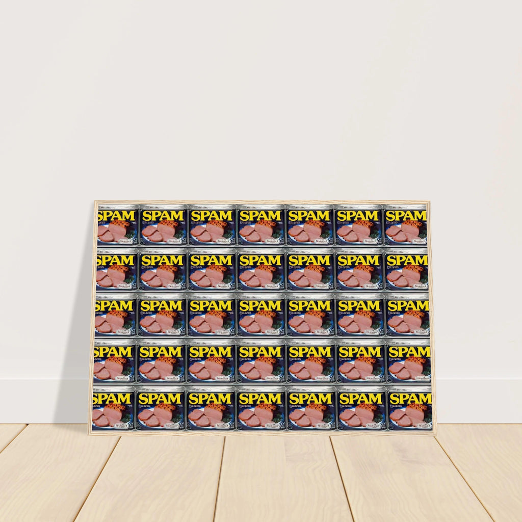 Spam Framed Poster | Andy Warhol Framed Prints Wall Art | Andy Warhol Prints