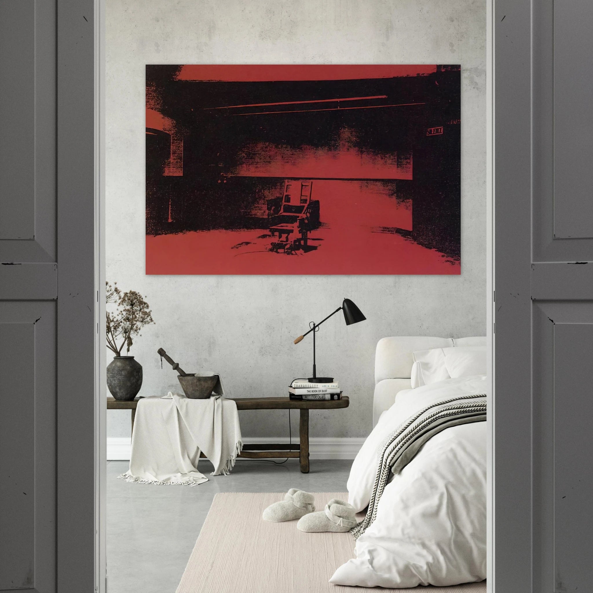 Early electric chair Poster | Andy Warhol Poster | Andy Warhol Prints